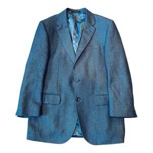 JOS A BANK‎ RESERVE Mens TOLLEGNO 1900 Blue Wool Sport Coat/Blazer 40 R Italy